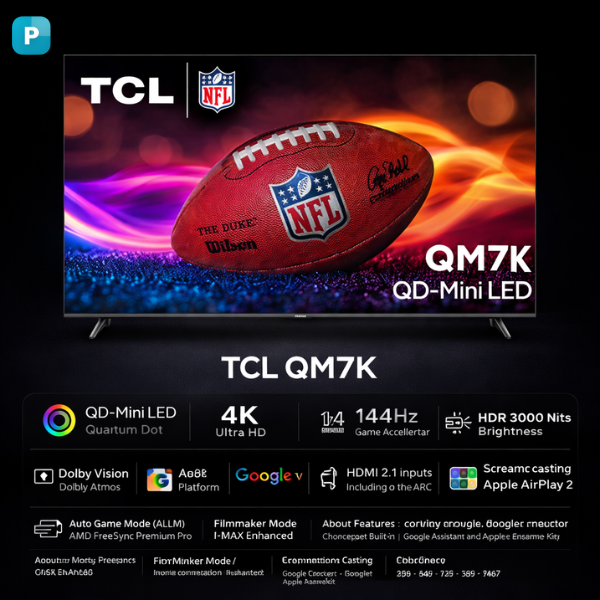 Gallery Image for TCL QM7K QD-Mini LED TV Review Specifications